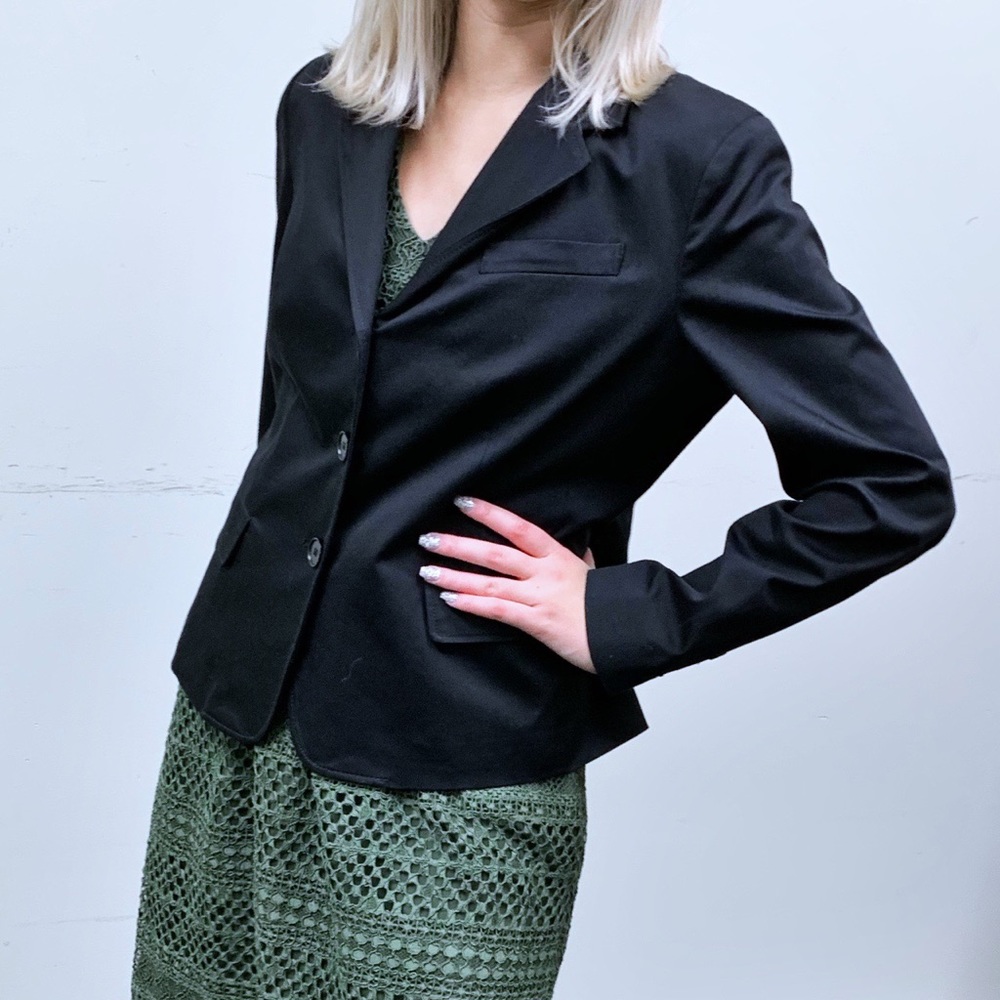 Classic Black (Stretch!) Blazer🔥Talbots